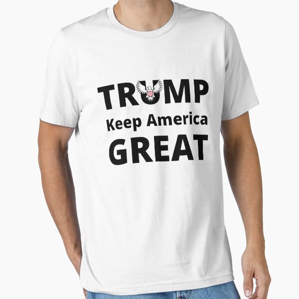 Vista previa del artículo con la obra «Trump mantiene grande a Estados Unidos», diseñado y vendido por widianeworld.