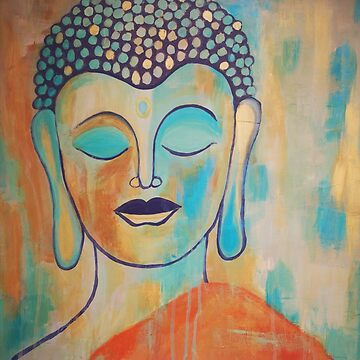 Artwork thumbnail, Compassionate Buddha by annasfunkyart