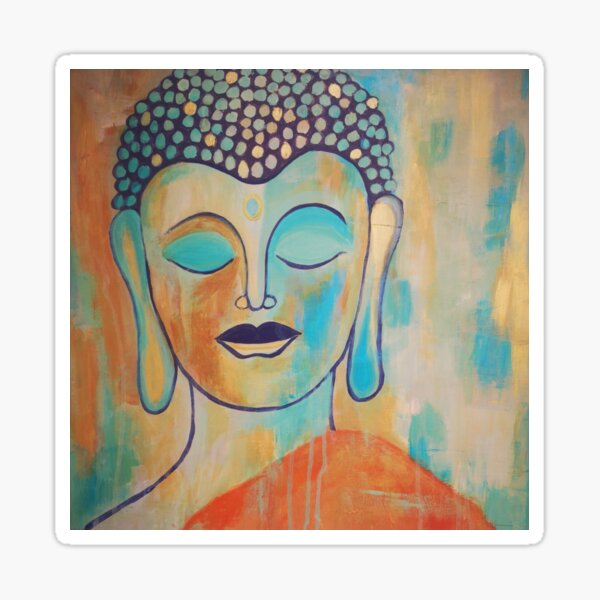 Compassionate Buddha Sticker