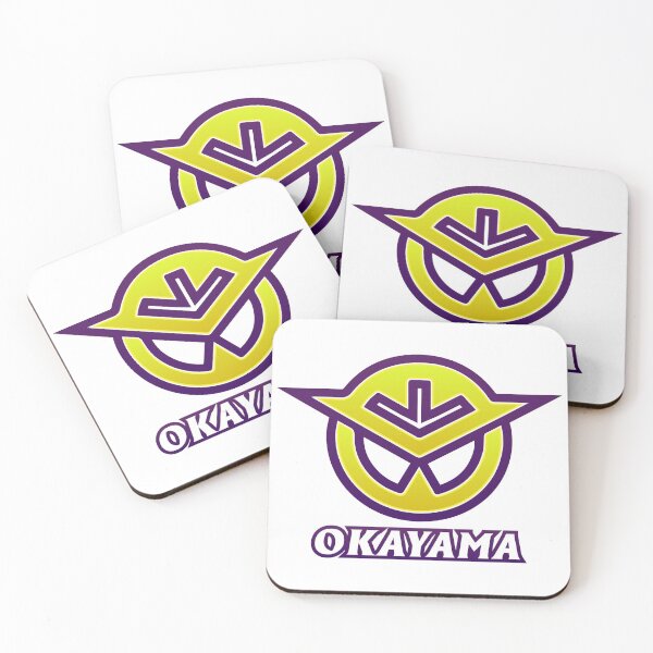 Item preview, Okayama Prefecture Japanese Symbol Anime Style designed and sold by PsychicCatStore.