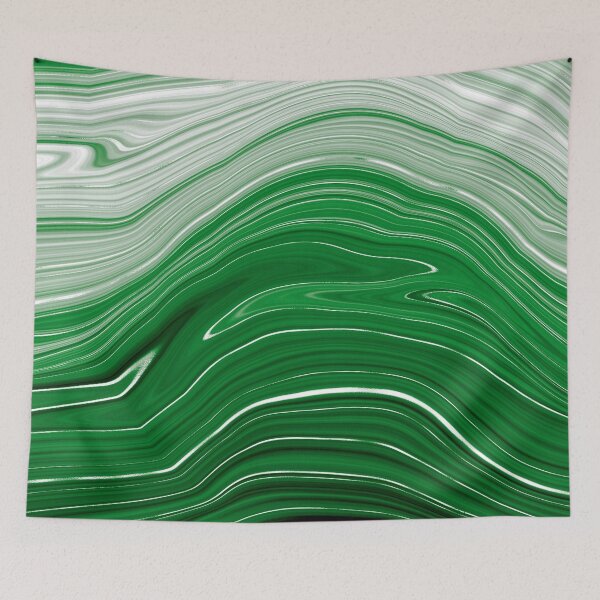 Item preview, Christmas Holiday Green Peppermint Stick Stone Tone designed and sold by TheEditrix.