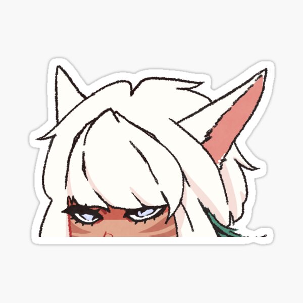 STICKER Sonomaa Kihten FFXIV Miqote Cat Girl Beautiful Nier 