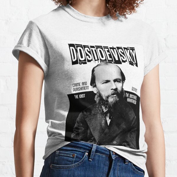 Dostoevsky, russian novelist Classic T-Shirt