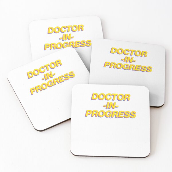 Item preview, Doctor In Progress Med School Medicine Bright designed and sold by sharedipmemes.