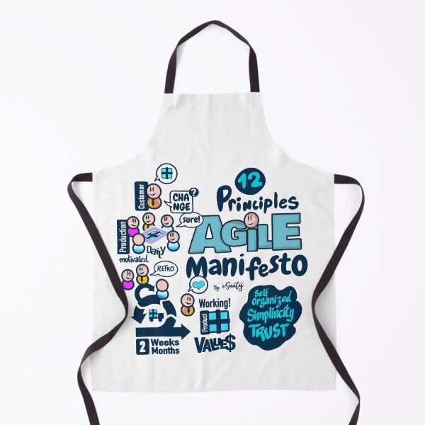 Item preview, Agile Manifesto principles designed and sold by eSeaty.