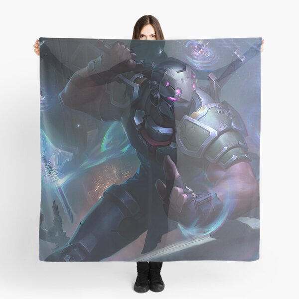 Pulsefire Shen Splash Art League Of Legends Scarf By Challengerb Redbubble