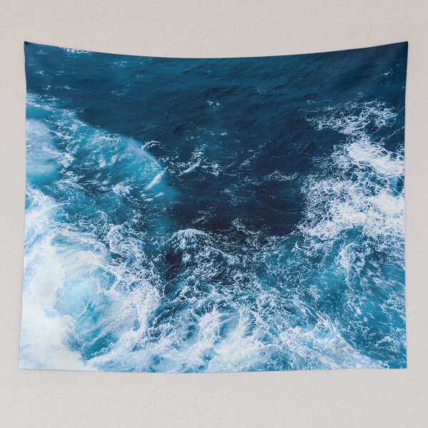 Item preview, Blue Ocean Waves designed and sold by ABGdesigns.