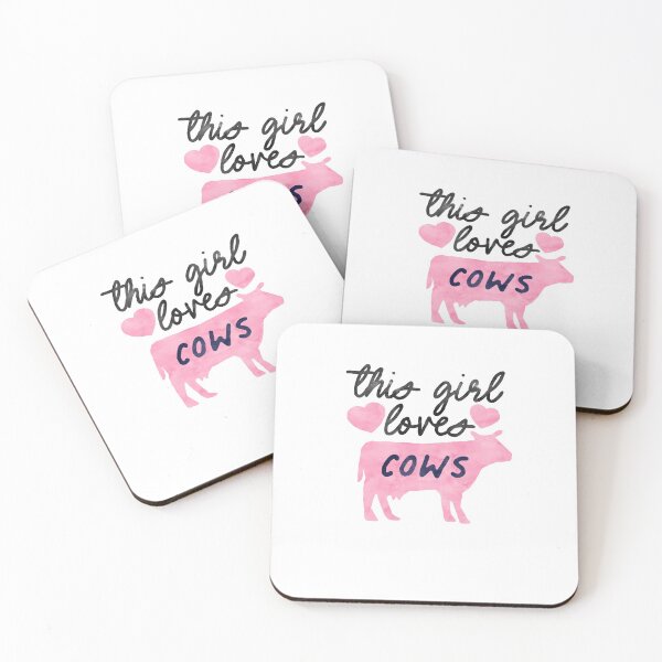 Item preview, This Girl Loves Cows Farm Vegan Animals designed and sold by sharedipmemes.