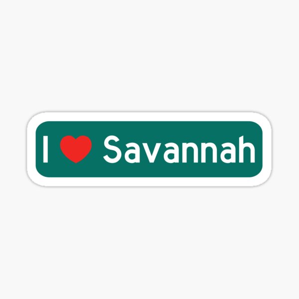 Item preview, I Love Savannah! designed and sold by DoodleDashCollective.