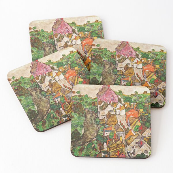 Item preview, Egon Schiele - Landscape at Krumau designed and sold by DejaVuStudio.