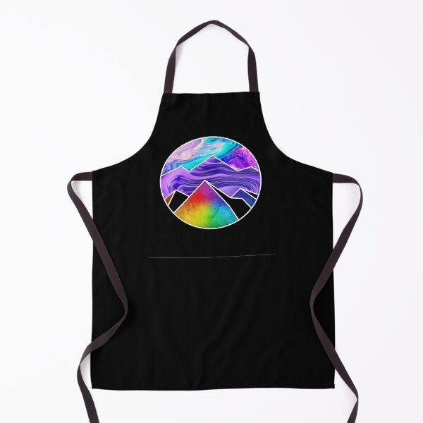 Item preview, Glitched Sky and Rainbow Mountains Aesthetic designed and sold by Michael Schmidt.