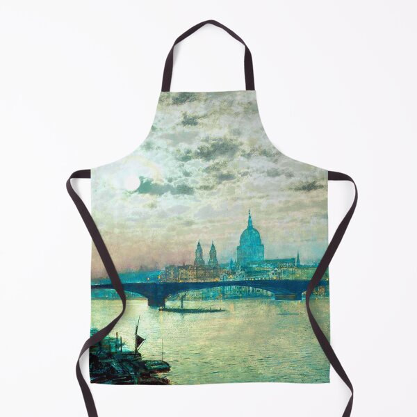Item preview, Southwark Bridge and St. Paul s church by John Atkinson Grimshaw designed and sold by DejaVuStudio.