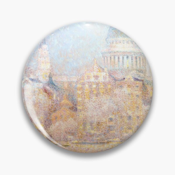 Item preview, Henri le Sidaner - St. Paul s from the River- Morning Sun in Winter designed and sold by DejaVuStudio.