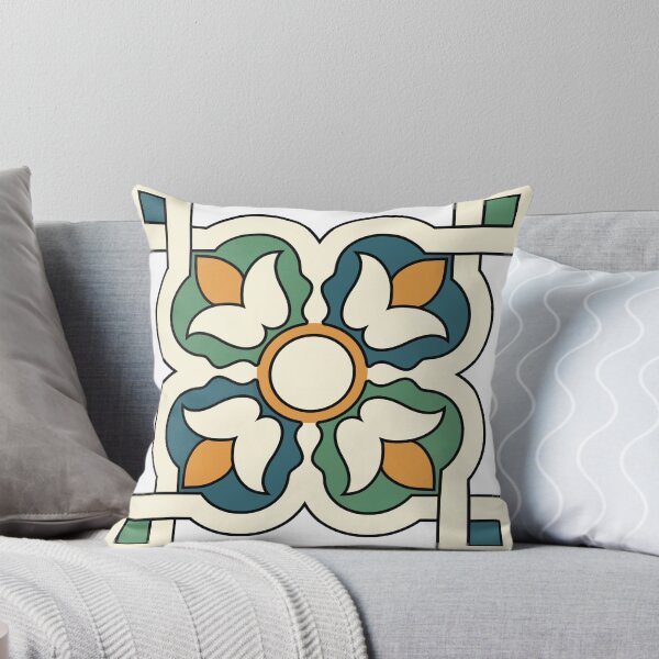 Item preview, Design with Ornamental Flowers in Color designed and sold by marboart.