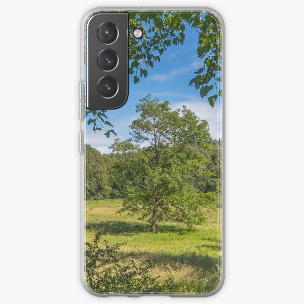 Idyllic clearing in the woods Samsung Galaxy Soft Case