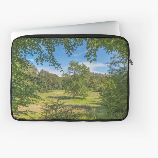 Idyllic clearing in the woods Laptop Sleeve