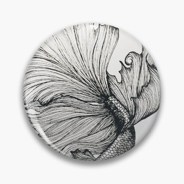 Item preview, Determined Beta Fish designed and sold by rebekahwilcken.