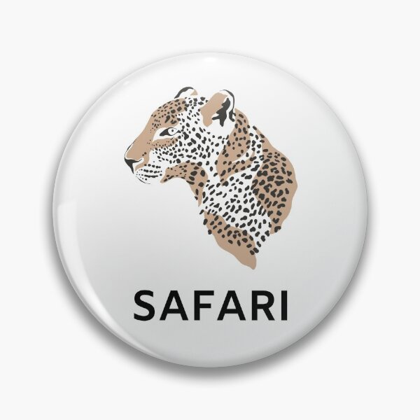 Item preview, Beautiful Leopard art with Safari slogan designed and sold by VioletStudio.