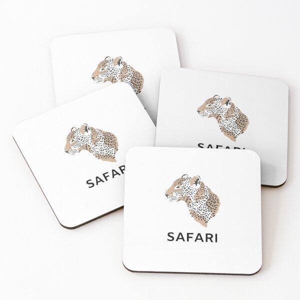 Item preview, Beautiful Leopard art with Safari slogan designed and sold by VioletStudio.
