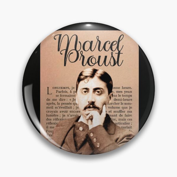 Item preview, Marcel Proust, writer / novelist designed and sold by LaBeauteEtMoi.