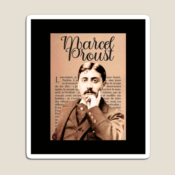 Item preview, Marcel Proust, writer / novelist designed and sold by LaBeauteEtMoi.