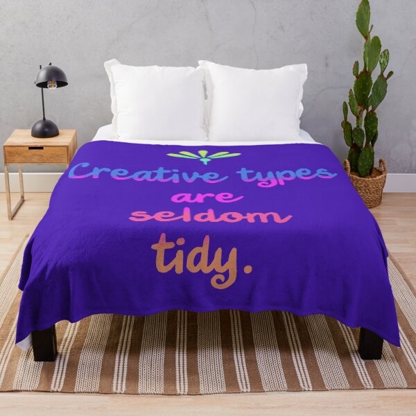 Item preview, Creative Types Are Seldom Tidy in Rainbow #2 designed and sold by Whoopsidoodle.