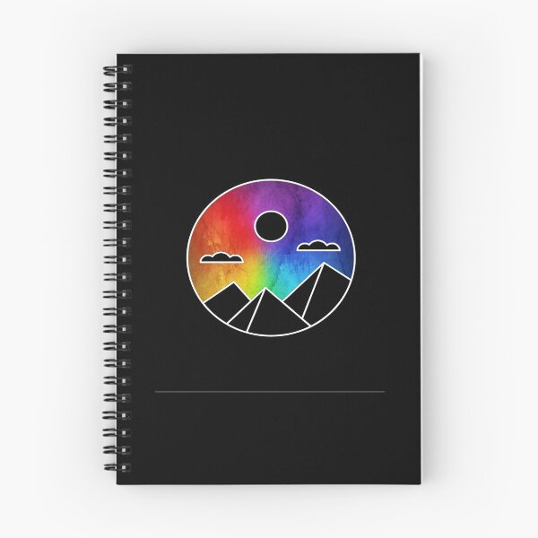 Item preview, Be a Rainbow in the Dark Mountains designed and sold by Michael Schmidt.