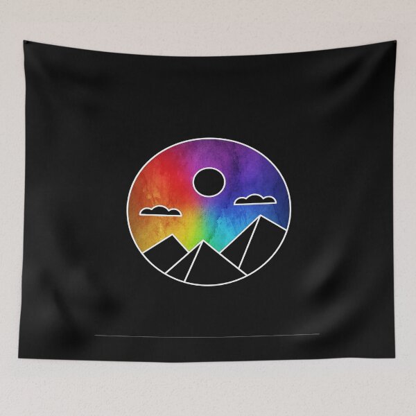 Item preview, Be a Rainbow in the Dark Mountains designed and sold by Michael Schmidt.