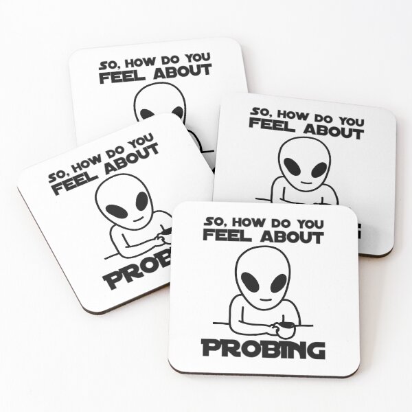 Item preview, How Do You Feel About Probing - Gentleman Alien  designed and sold by iShirtMyDrawers.