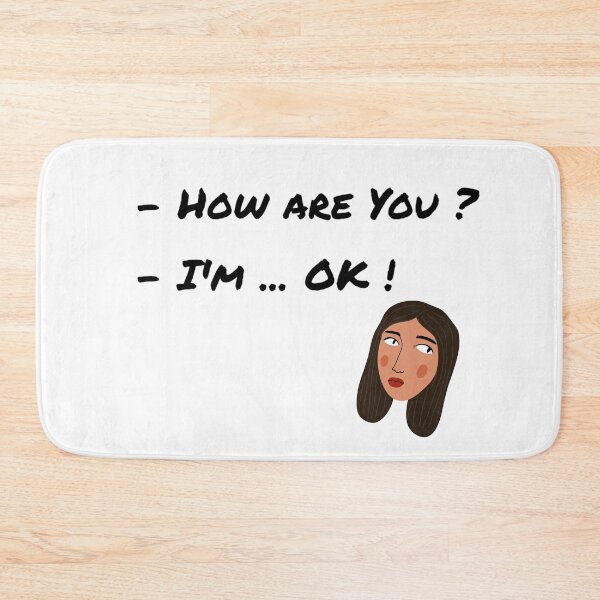 Item preview, White lie party idea how are you i'm ok designed and sold by sisterinblavk.