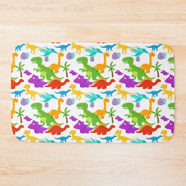 Item preview, Dinosaurs T-Rex Colorful Cartoon Pattern Design designed and sold by suziigifts.