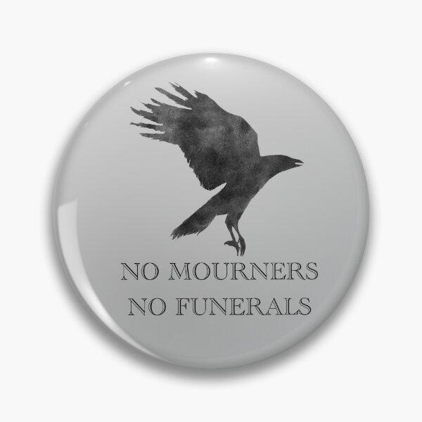 Item preview, No Mourners No Funerals  designed and sold by Sophie Elaina Designs.