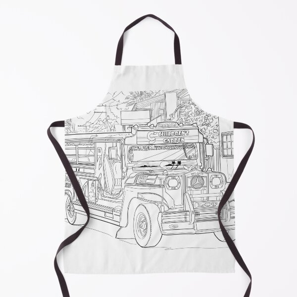Item preview, Jeepney Line Drawing designed and sold by BrentMorris.