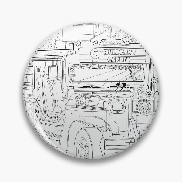 Item preview, Jeepney Line Drawing designed and sold by BrentMorris.