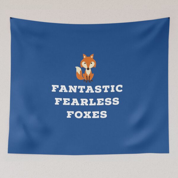 Item preview, Fantastic Fearless Foxes designed and sold by Jamiecsmith1986.