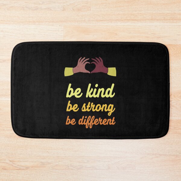 Item preview, Be kind, be strong, be different - motivational quote designed and sold by ArtfulTat.
