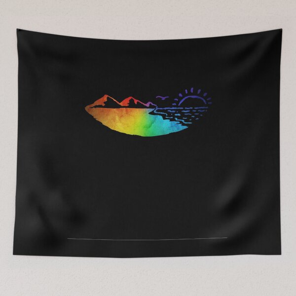 Item preview, Aesthetic Seashore in Rainbow designed and sold by Michael Schmidt.