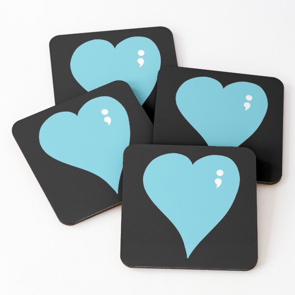 Item preview, Semi colon Affirmations Inspiration Motivation designed and sold by CottoVerdi.