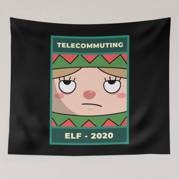 Item preview, Telecommuting Elf | Funny Christmas 2020 designed and sold by MAS-S.