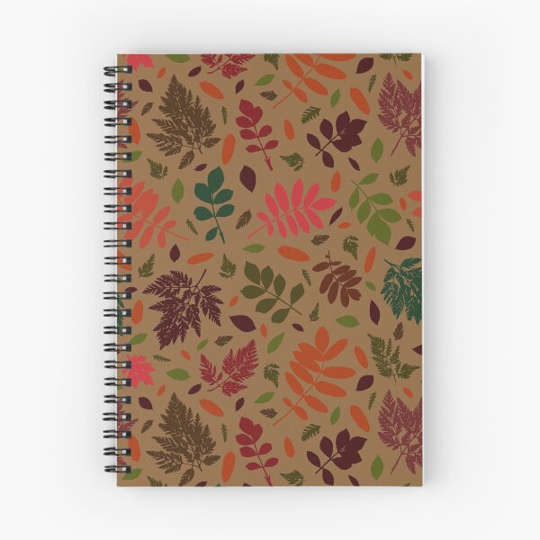 Item preview, Multicolor autumn leaves 10. Wild herbs seamless pattern on beige. Autumn leaf fall. Wild life designed and sold by Yulia Chepurova.