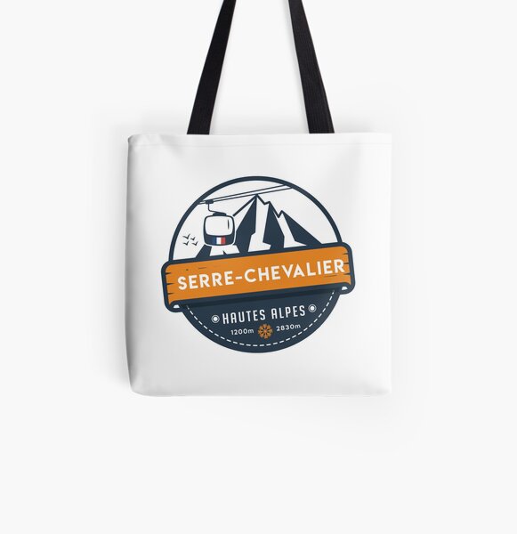SERRE CHEVALIER Tote bag doublé