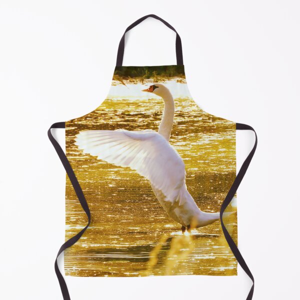Item preview, Swan in sunset designed and sold by Sabine Straka.