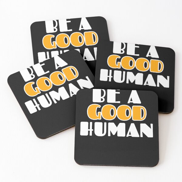Item preview, Be A Good Human | Happy Orange Design designed and sold by MAS-S.