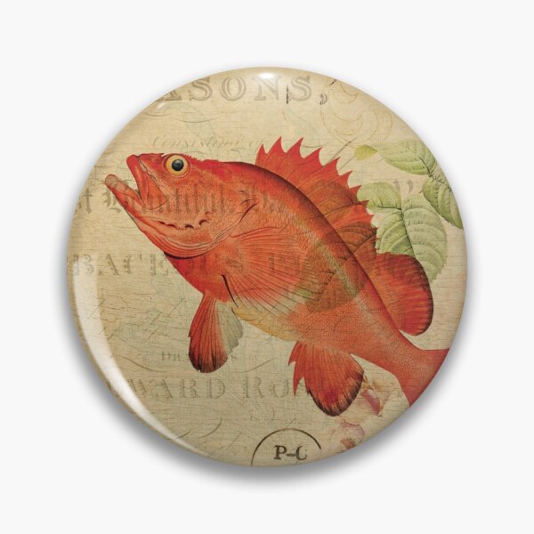 Item preview, Vintage Fish Rockfish French Postcard Carte Postale designed and sold by DeeElle.