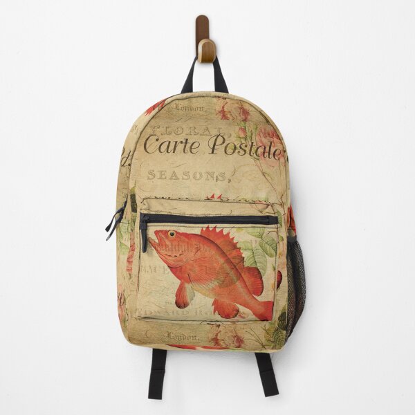 Item preview, Vintage Fish Rockfish French Postcard Carte Postale designed and sold by DeeElle.