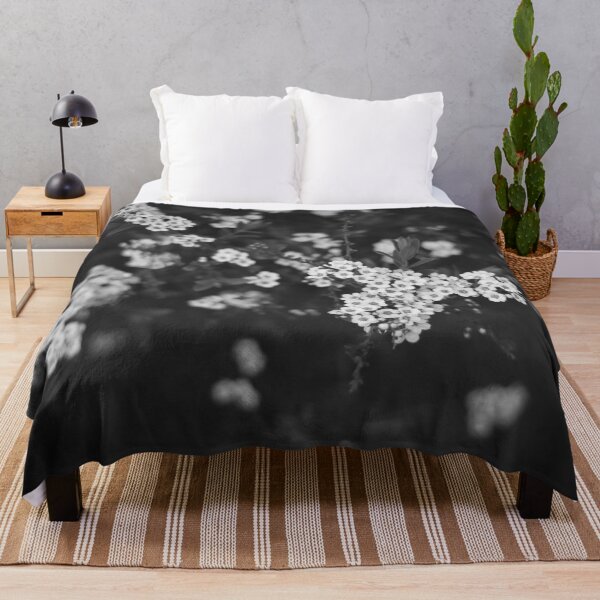 Item preview, Little White Flowers in Black and White designed and sold by KimVanG.