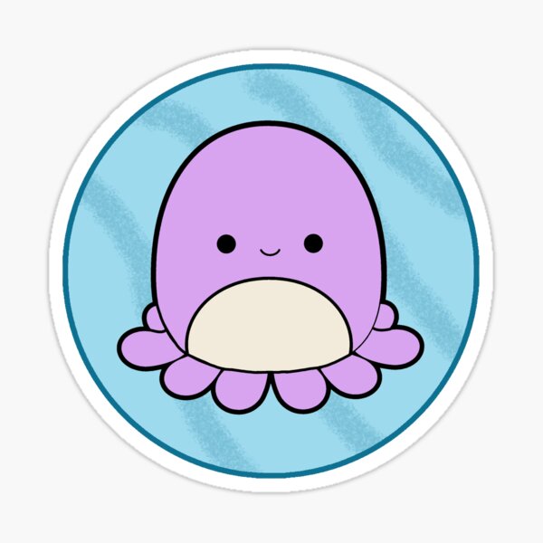 violet squishmallow octopus