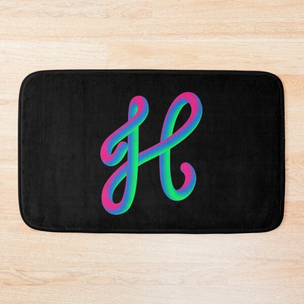 Item preview, Letter H Neon Multicolor designed and sold by Aethel84.