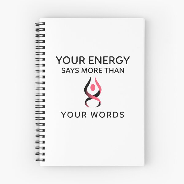 Item preview, Your Energy Says More Than Your Words designed and sold by RiseandShineTee.