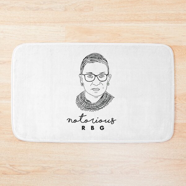 Item preview, NOTORIOUS RBG PORTRAIT - DRAWING - MINIMALIST  designed and sold by Tropical Blood.